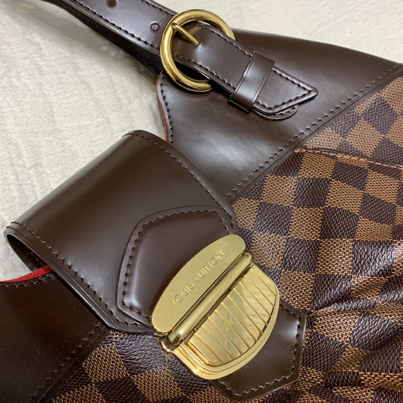 Louis Vuitton Sistina GM shoulder purse buckle clasp - Picture 3 of 8